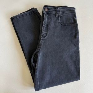 90s fit jeans vintage dark grey bill blass size 8